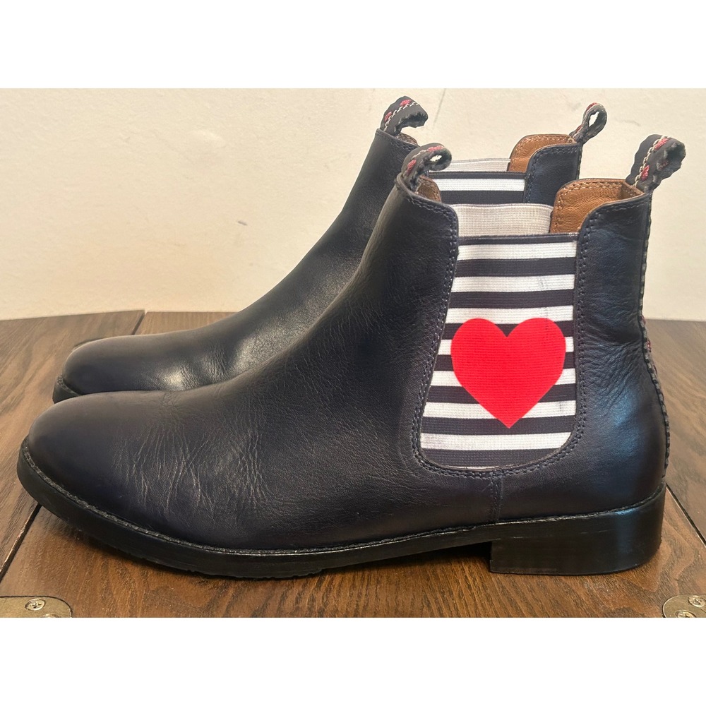 CRICKIT Chelsea‎ boots Women's Julia Classic Boots with Striped and Hearts